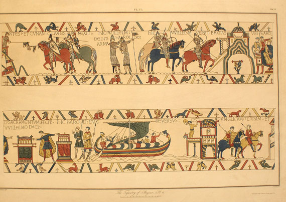   - Bayeux tapestry. 1819-23.