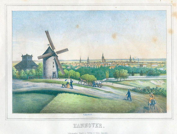 Haupt- und Residenz-Stadt Hannover - Haupt- und Residenz-Stadt Hannover. 2 Hefte. 1847.