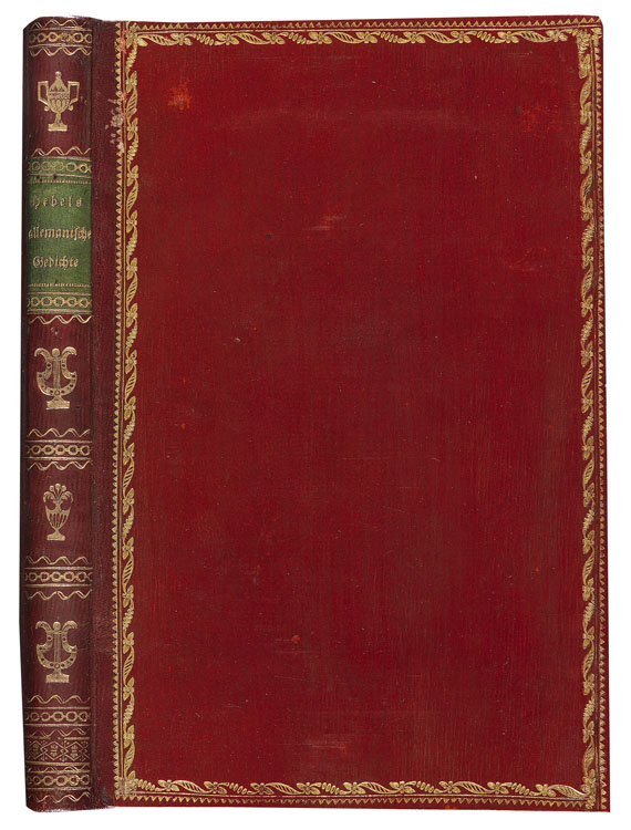 Johann Peter Hebel - Allemannische Gedichte. 1808. Schönes Exemplar.