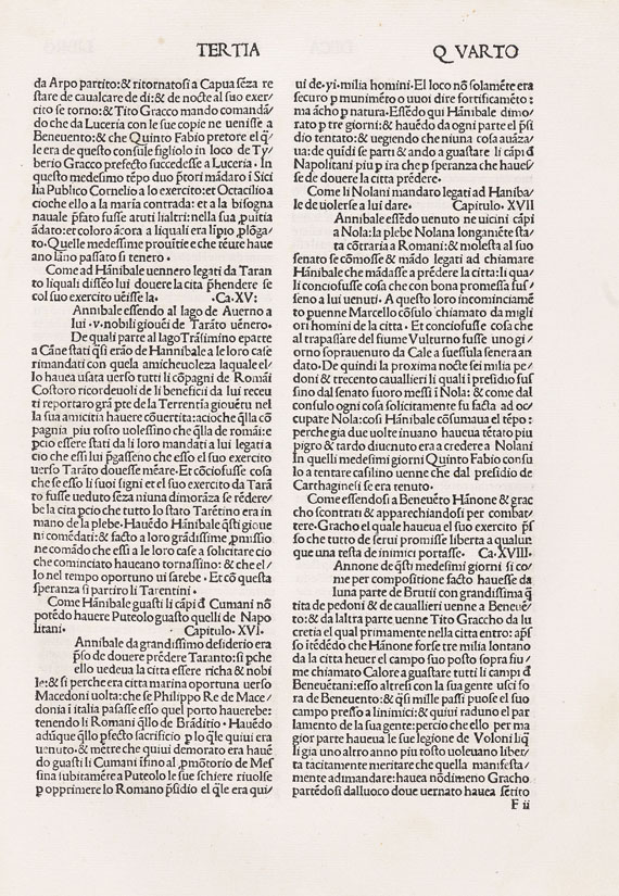 Titus Livius - Historiae Romanae decades. 1481.