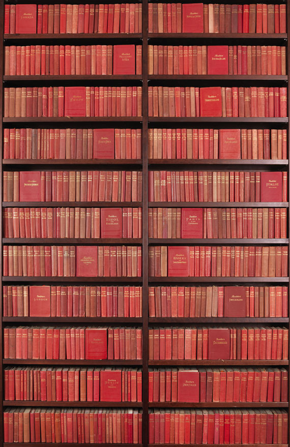 Karl Baedeker - Baedeker, Reisehandbücher, Ca. 1200 Bde. 1843-1943. - 