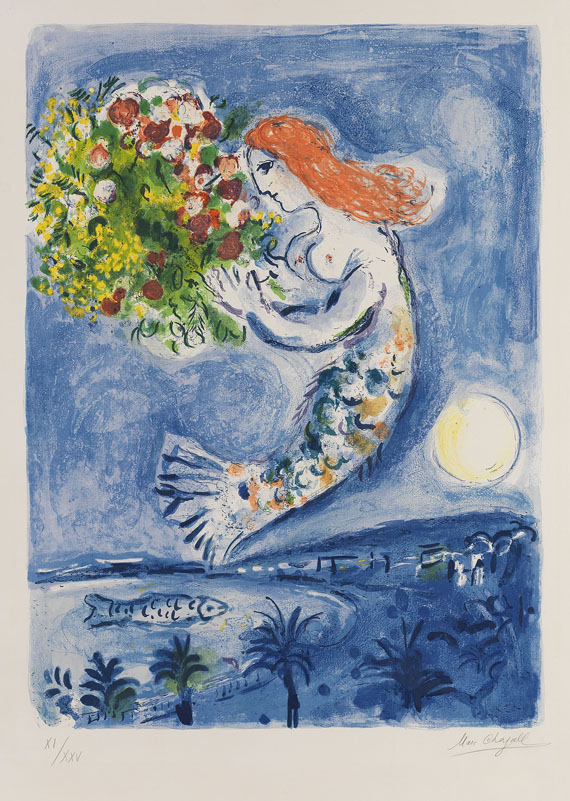 Marc Chagall - Die Bucht der Engel