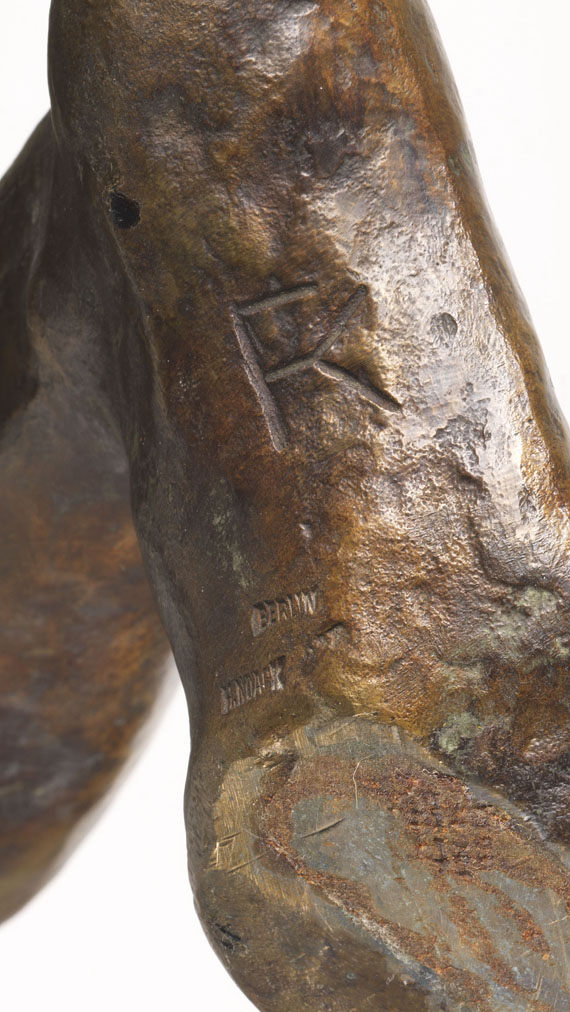 Fritz Klimsch - Kleine Schauende - Signature