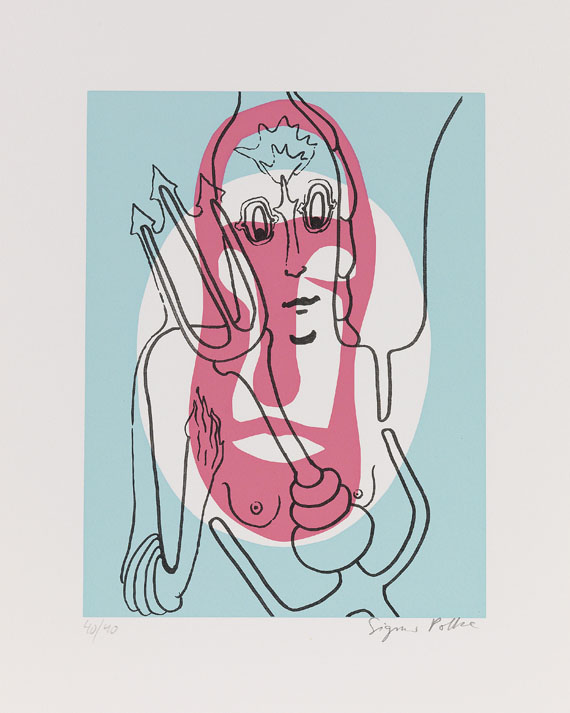 Sigmar Polke - Vollmond im Widder - 