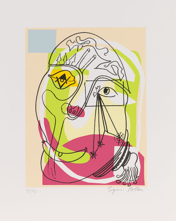 Sigmar Polke - Vollmond im Widder - 