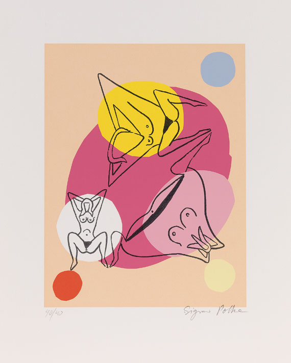 Sigmar Polke - Vollmond im Widder - 