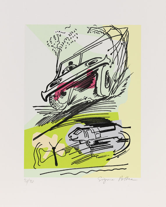 Sigmar Polke - Vollmond im Widder - 