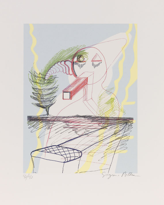 Sigmar Polke - Vollmond im Widder - 