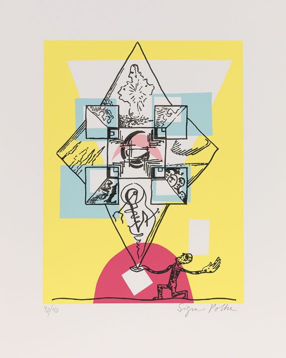 Sigmar Polke - Vollmond im Widder - 