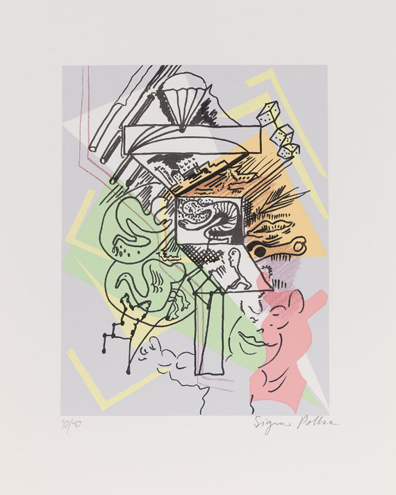 Sigmar Polke - Vollmond im Widder - 