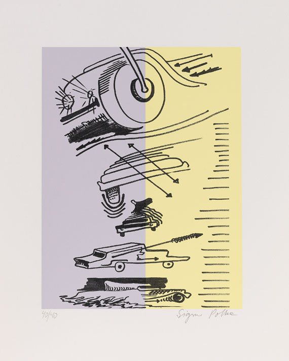 Sigmar Polke - Vollmond im Widder - 