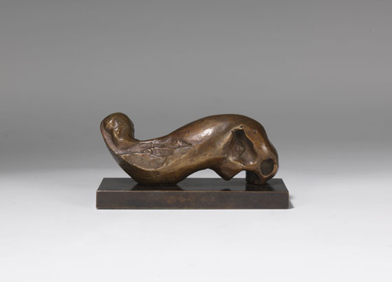 Henry Moore - Reclining Figure: Holes - Back side