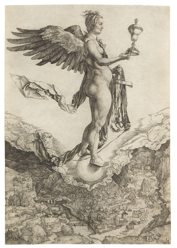Albrecht Dürer - Nemesis (Das große Glück)