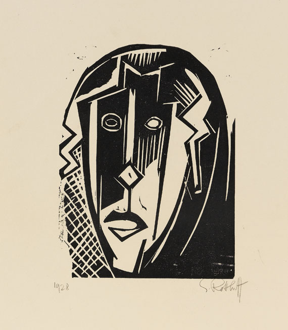 Karl Schmidt-Rottluff - Kopf