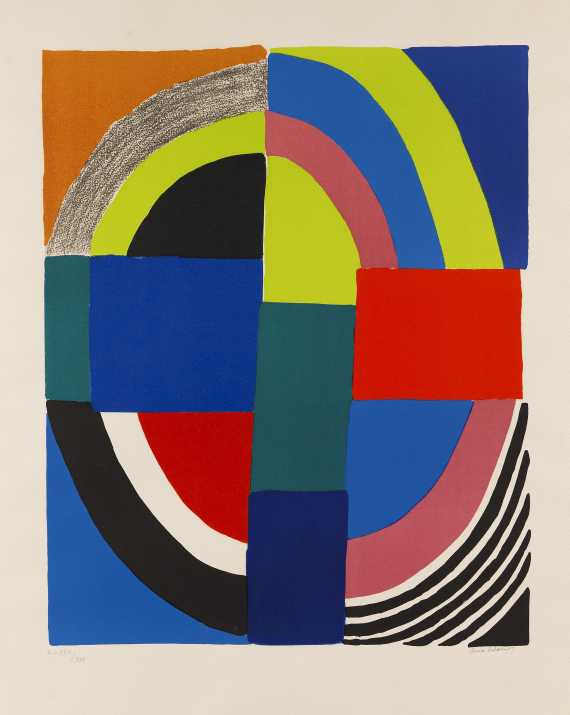 Sonia Delaunay-Terk - Abstrakte Komposition