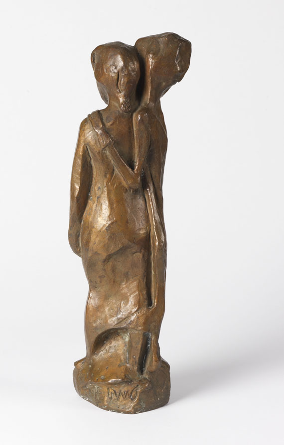 Berthold Müller-Oerlinghausen - Der Tod und das Mädchen - Back side