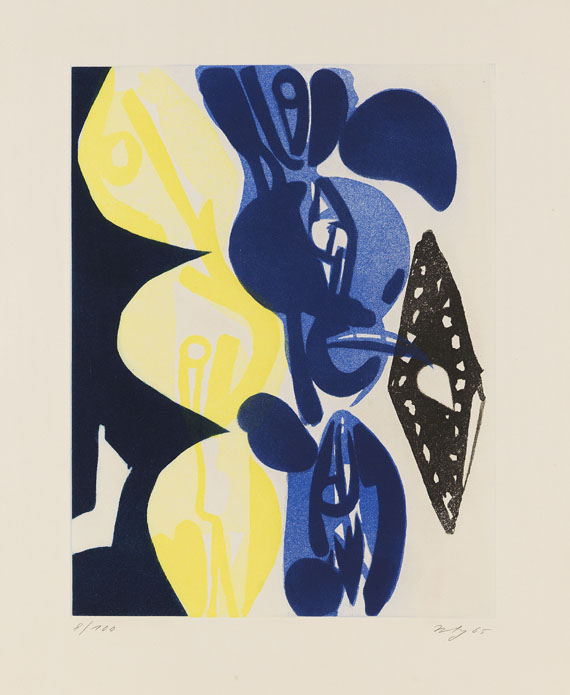Ernst Wilhelm Nay - Sechs Aquatinten. Über den Menschen - 