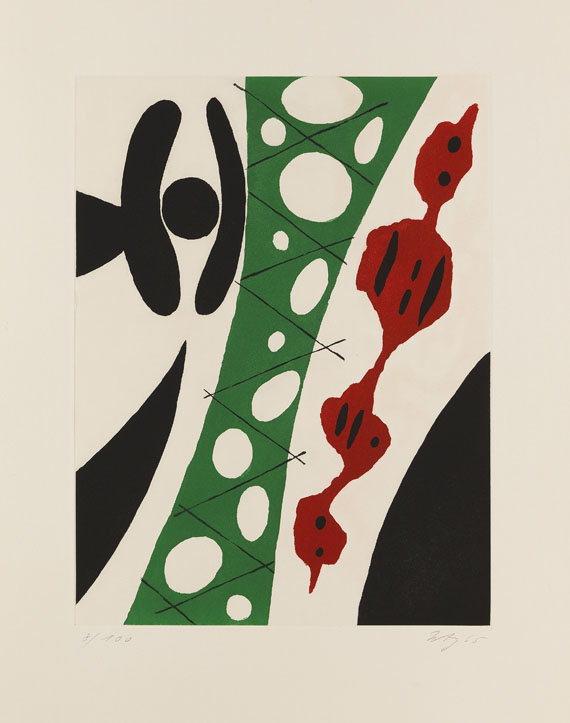 Ernst Wilhelm Nay - Sechs Aquatinten. Über den Menschen - 