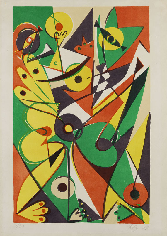 Ernst Wilhelm Nay - Oberon