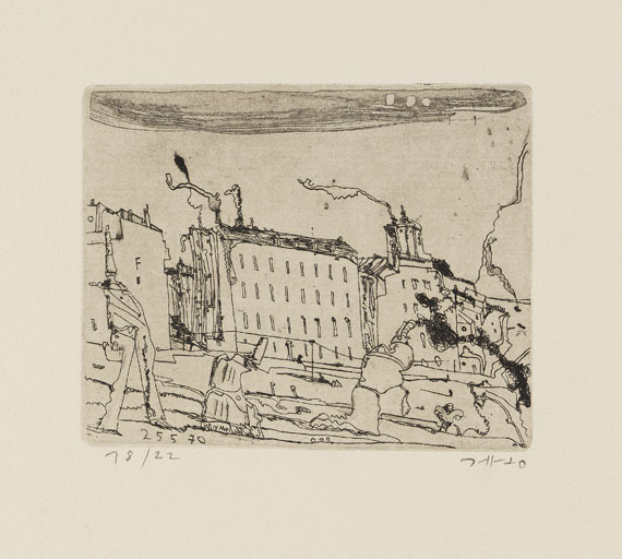 Horst Janssen - Stadtlandschaften - 