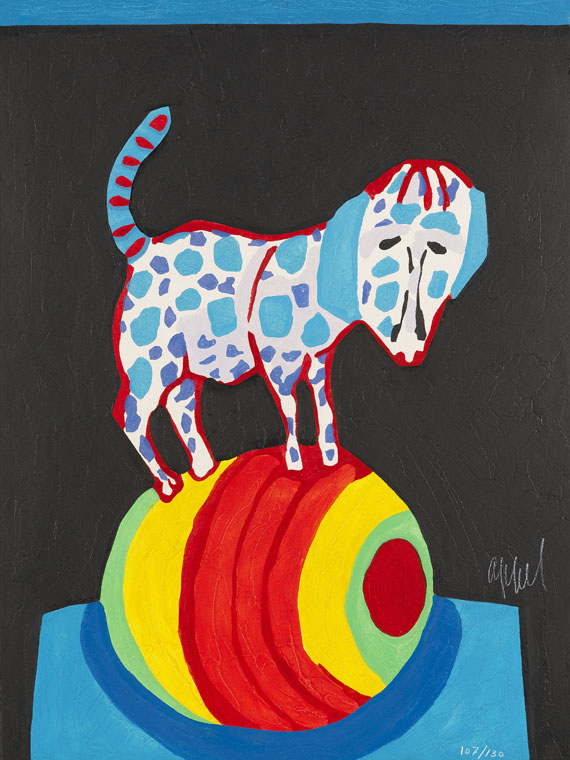 Karel Appel - Le Chien pleurant