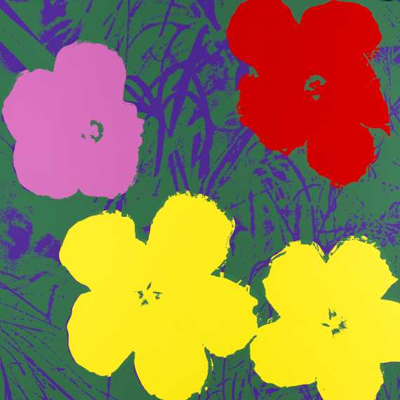 Andy Warhol - Flowers - 