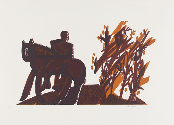 HAP Grieshaber - Osterritt. VA, 2. Bde. 1964 - 