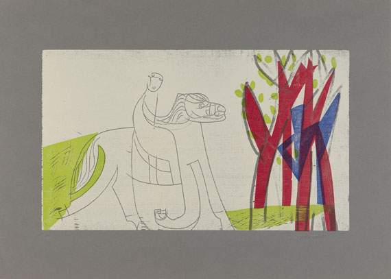 HAP Grieshaber - Osterritt. VA, 2. Bde. 1964 - 