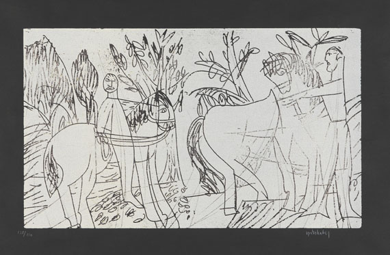 HAP Grieshaber - Osterritt. VA, 2. Bde. 1964 - 