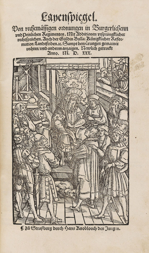 Sebastian Brant - Der richterlich clagspiegel. 1529