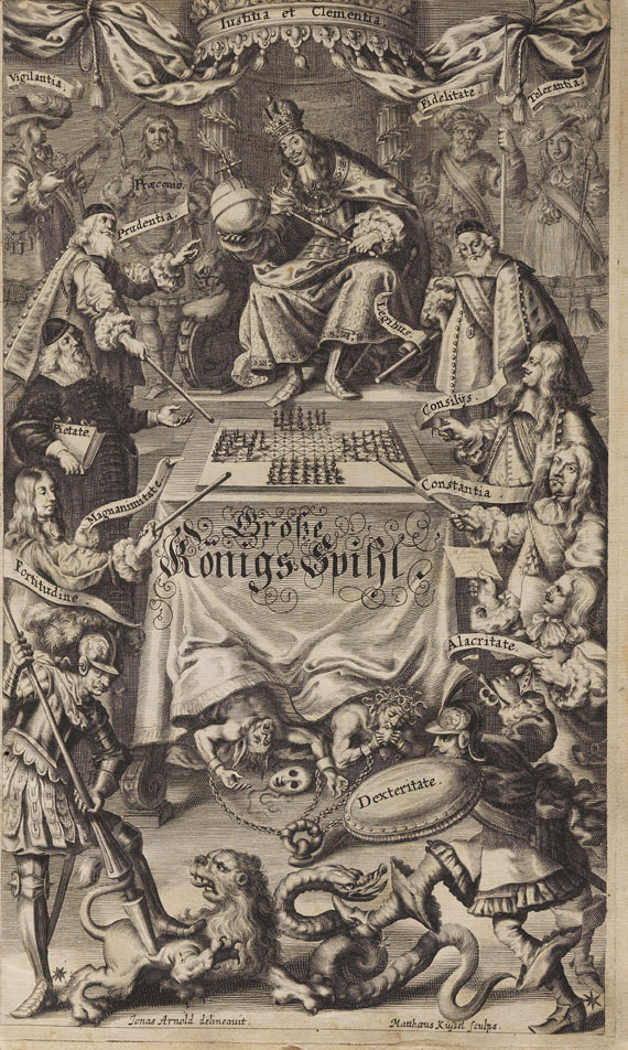 Christoph Weickhmann - New-erfundenes Königs- Spiel. 1664. - 
