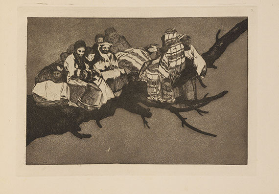 Francisco de Goya - Los Proverbios. 1902.