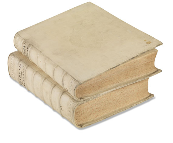 Titus Petronius Arbiter - Satyricon. 2 Bde. 1743 - 