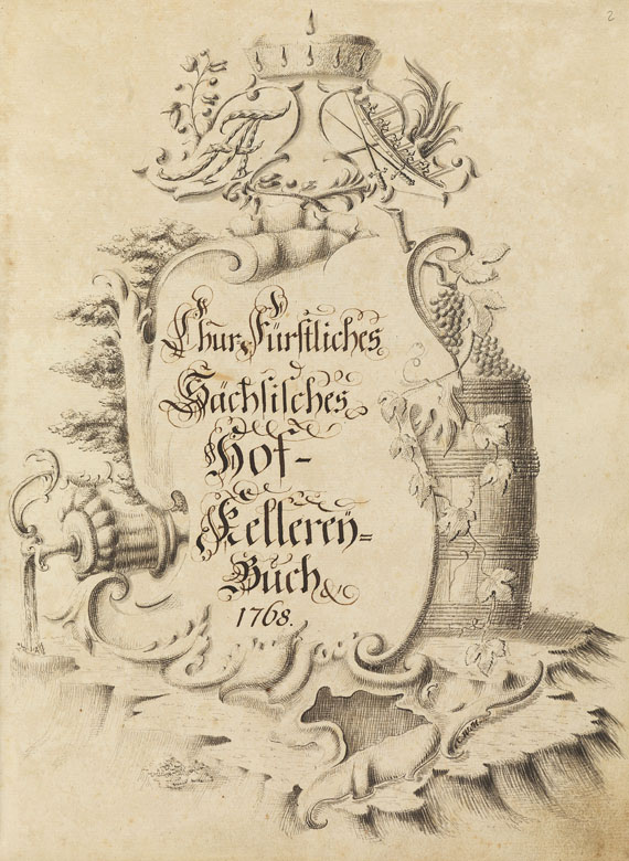 Dresdner Hofkellerei - Gästebuch der Dresdner Hofkellerei. 1768-82 u. 1869-1913.