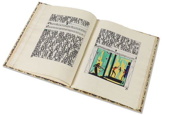 Herbert Kreye - Rainer Maria Rilke, Der Cornet. - 