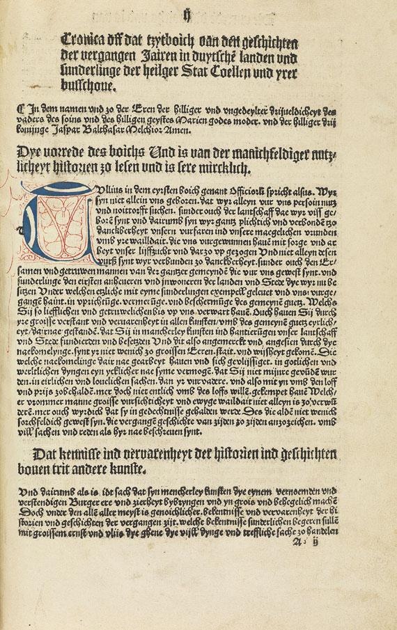   - Die Cronica van der hilliger Stat Coellen. 1499 - 