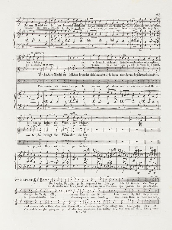   - Ludovic. Komische Oper. 1833 - 