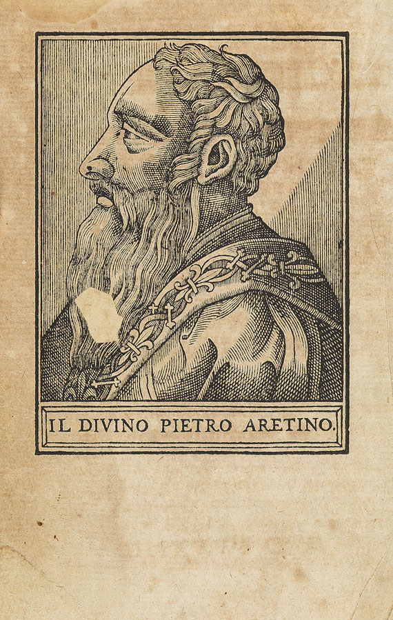 Pietro Aretino - La Prima (seconda) parte de Ragionamenti. 1651