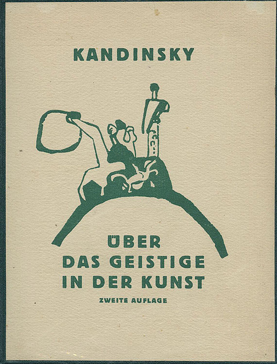 Wassily Kandinsky - Über das Geistige in der Kunst. 1912. 2. Aufl.