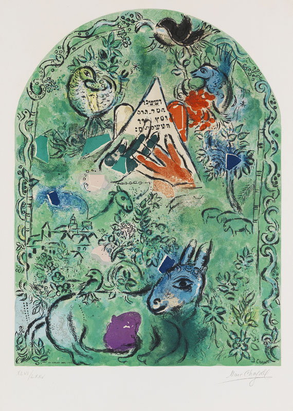 Marc Chagall - Zwölf Muster für die Fenster von Jerusalem