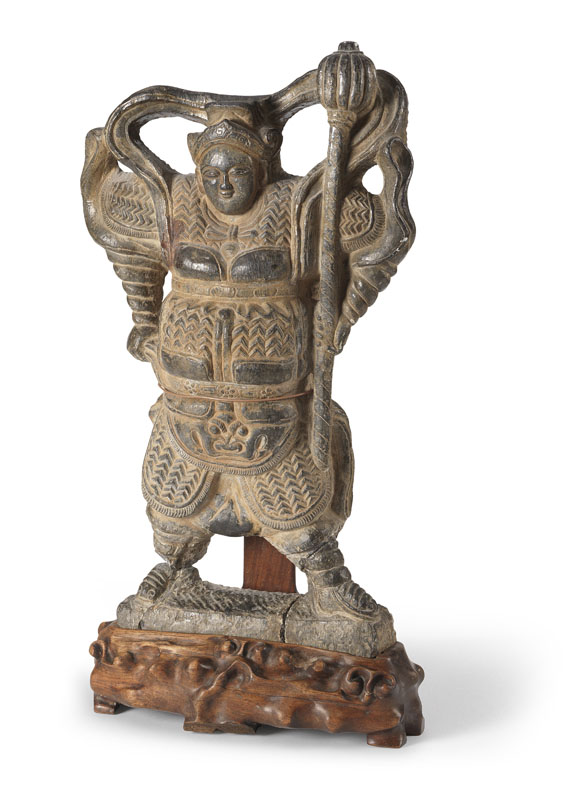  China - Paar Wächterfiguren - 