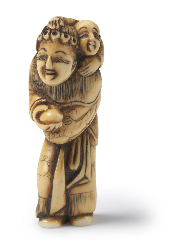  Japan - 5 Netsuke - 