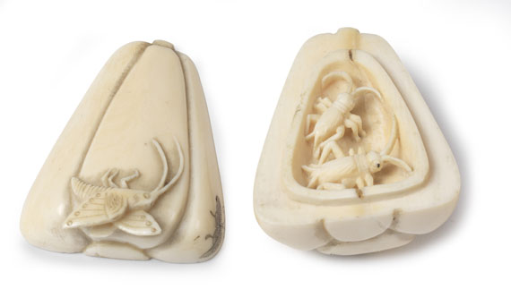  Japan - 4 Netsuke - 