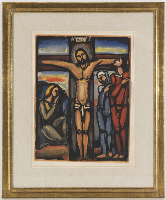 Georges Rouault - Christ en croix - 