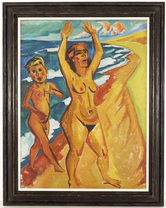 Hermann Max Pechstein - Schrei am Meer - 