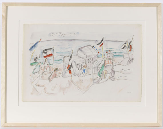 Ivo Hauptmann - Strandszene - 