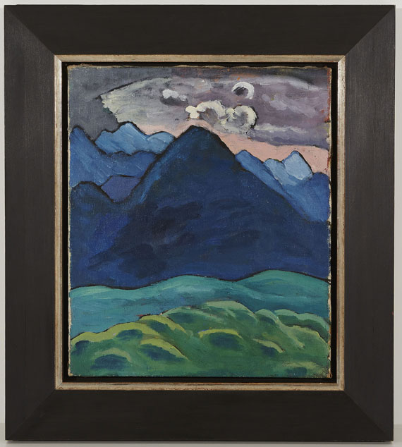 Gabriele Münter - Blauer Kegelberg - 