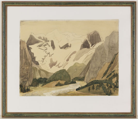 Erich Heckel - Gletscherlandschaft - 