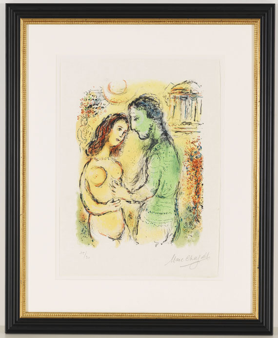 Marc Chagall - Ares und Aphrodite