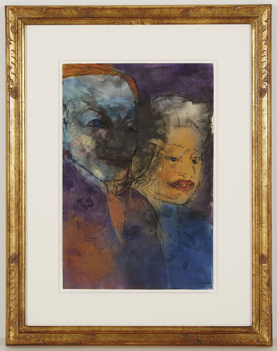 Emil Nolde - Das Paar, Phantasien - 